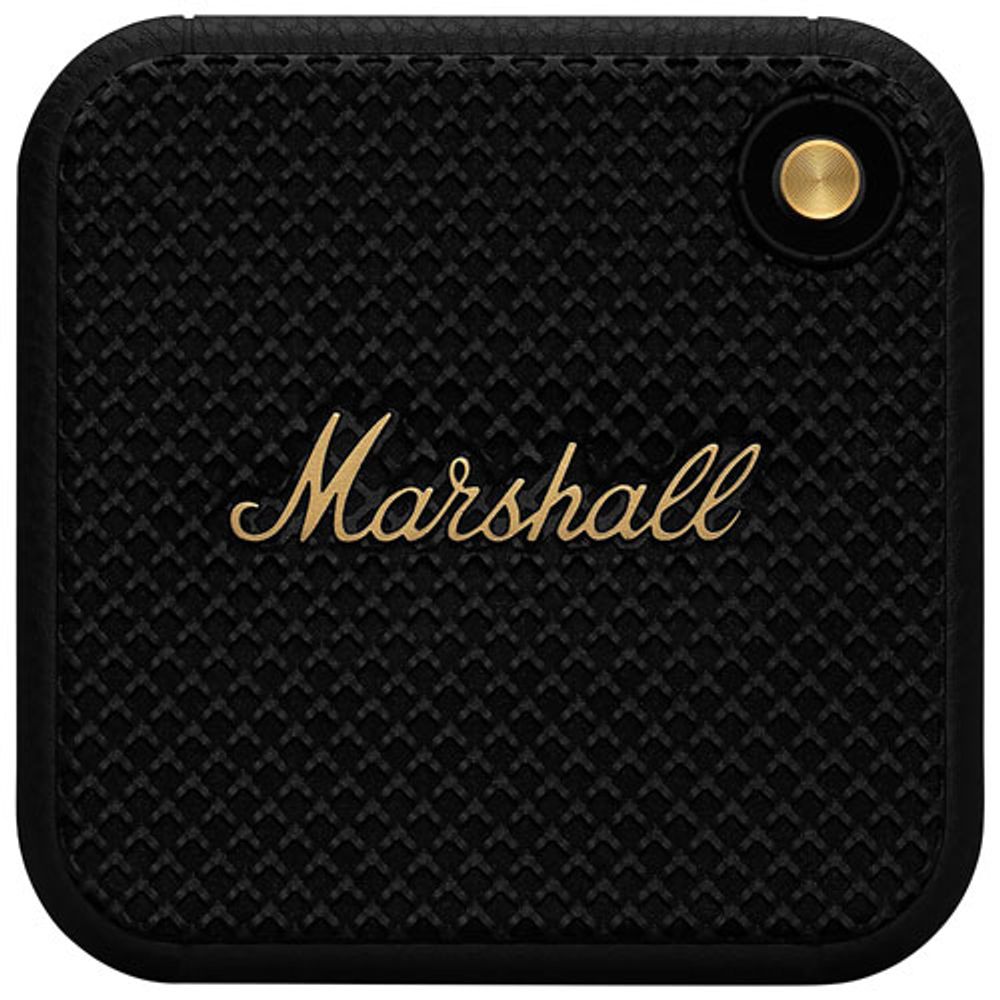 Marshall Willen Waterproof Bluetooth Wireless Speaker - Black/Brass