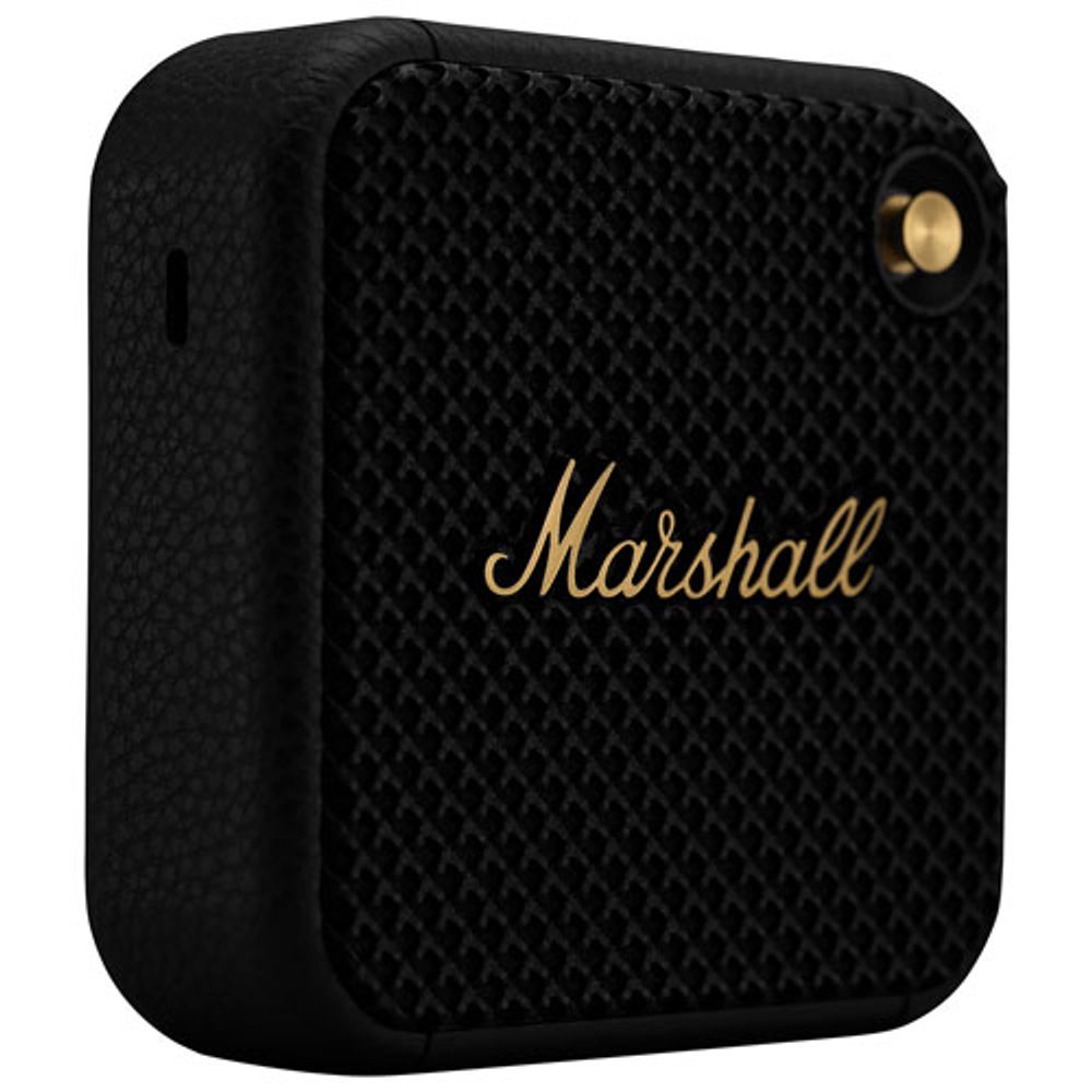 Marshall Willen Waterproof Bluetooth Wireless Speaker - Black/Brass