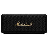 Haut-parleur sans fil Bluetooth étanche Emberton II de Marshall - Noir/Laiton