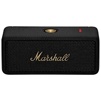 Haut-parleur sans fil Bluetooth étanche Emberton II de Marshall - Noir/Laiton