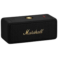 Haut-parleur sans fil Bluetooth étanche Emberton II de Marshall - Noir/Laiton