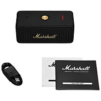 Haut-parleur sans fil Bluetooth étanche Emberton II de Marshall - Noir/Laiton