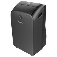 Hisense Dual-Hose Inverter Portable Air Conditioner with Wi-Fi - 12400 BTU (SACC 10000 BTU) - Grey