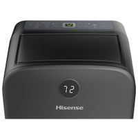 Hisense Dual-Hose Inverter Portable Air Conditioner with Wi-Fi - 12400 BTU (SACC 10000 BTU) - Grey