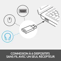 Casque d'écoute sans fil à suppression du bruit Zone 900 de Logitech - Graphite