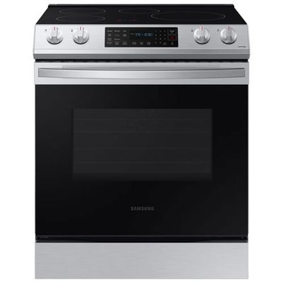 Open Box - Samsung 30" 6.3 Cu Ft Slide-In Induction Range (NE63B8411SS/AC) - SS - Perfect Condition