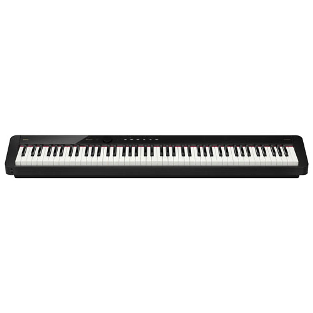 Piano numérique à 88 touches lestées à marteaux Privia PX-S5000 de Casio - Noir