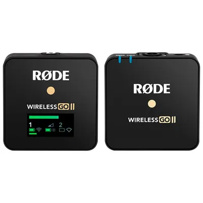 Rode Wireless Go II Single Wireless Condenser Microphone System