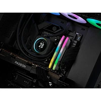 Mémoire d'ordinateur de bureau DDR5 5600 MHz 32 Go (2 x 16 Go) Vengeance de Corsair pour carte mère d'AMD (CMH32GX5M2B5600Z36K)