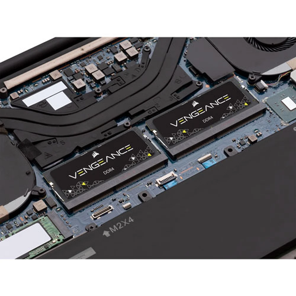 Mémoire DDR4 de 16 Go 3200 MHz Vengeance de Corsair pour portable (CMSX16GX4M1A3200C22)