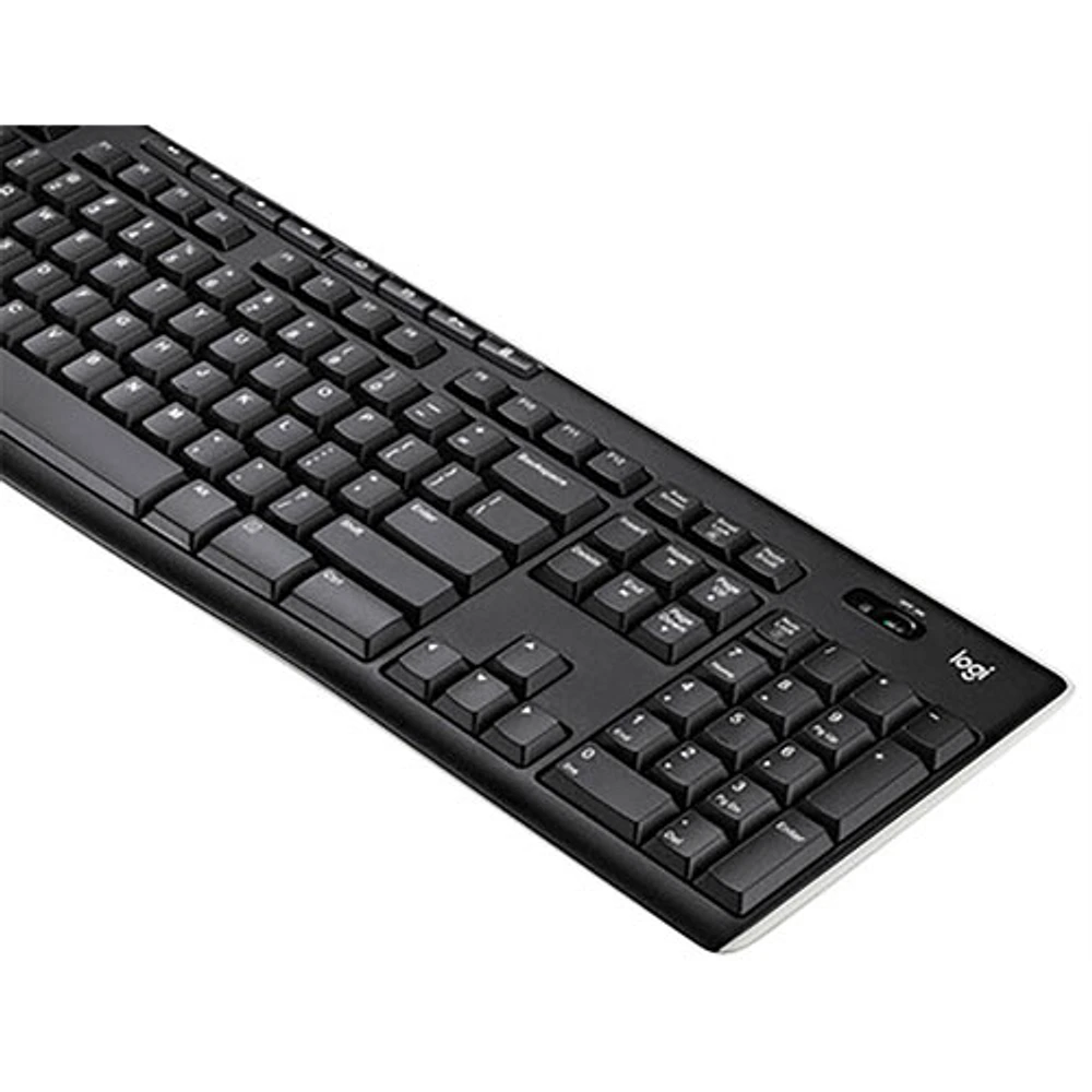 Logitech K270 Wireless Keyboard - Black