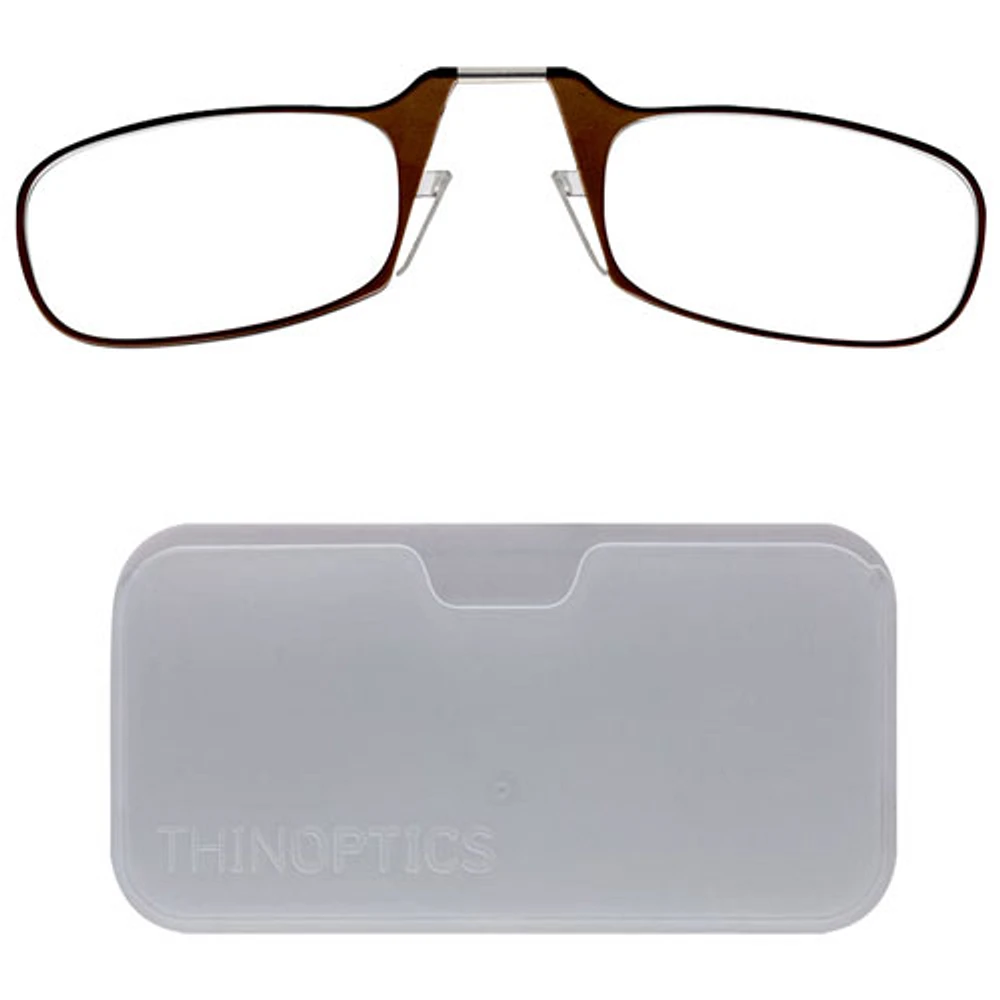 ThinOptics Universal Pod Reading Glasses with Case - Strength