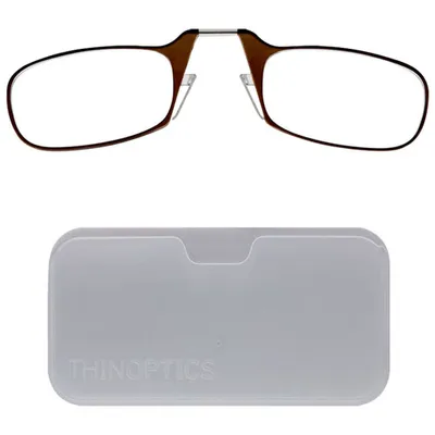 ThinOptics Universal Pod Reading Glasses with Case - Strength