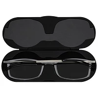 ThinOptics Brooklyn Reading Glasses with Milano Case - Strength