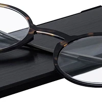 ThinOptics Manhattan Reading Glasses with Milano Case - Strength