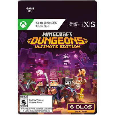 Minecraft Dungeons Ultimate Edition (Xbox Series X|S / Xbox One) - Téléchargement numérique