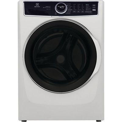 Open Box - Electrolux 5.2 Cu. Ft.Front Load Steam Washer (ELFW7637AW) - White - Scratch & Dent