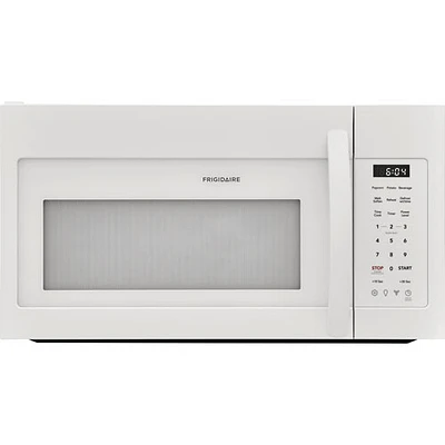 Four à micro-ondes à hotte intégrée de Frigidaire - 1,8 pi³ - Blanc