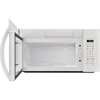 Four à micro-ondes à hotte intégrée de Frigidaire - 1,8 pi³ - Blanc