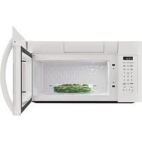 Four à micro-ondes à hotte intégrée de Frigidaire - 1,8 pi³ - Blanc