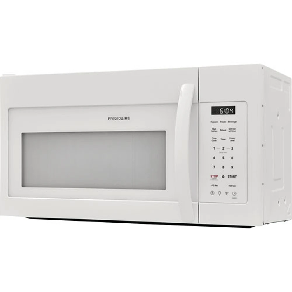 Four à micro-ondes à hotte intégrée de Frigidaire - 1,8 pi³ - Blanc