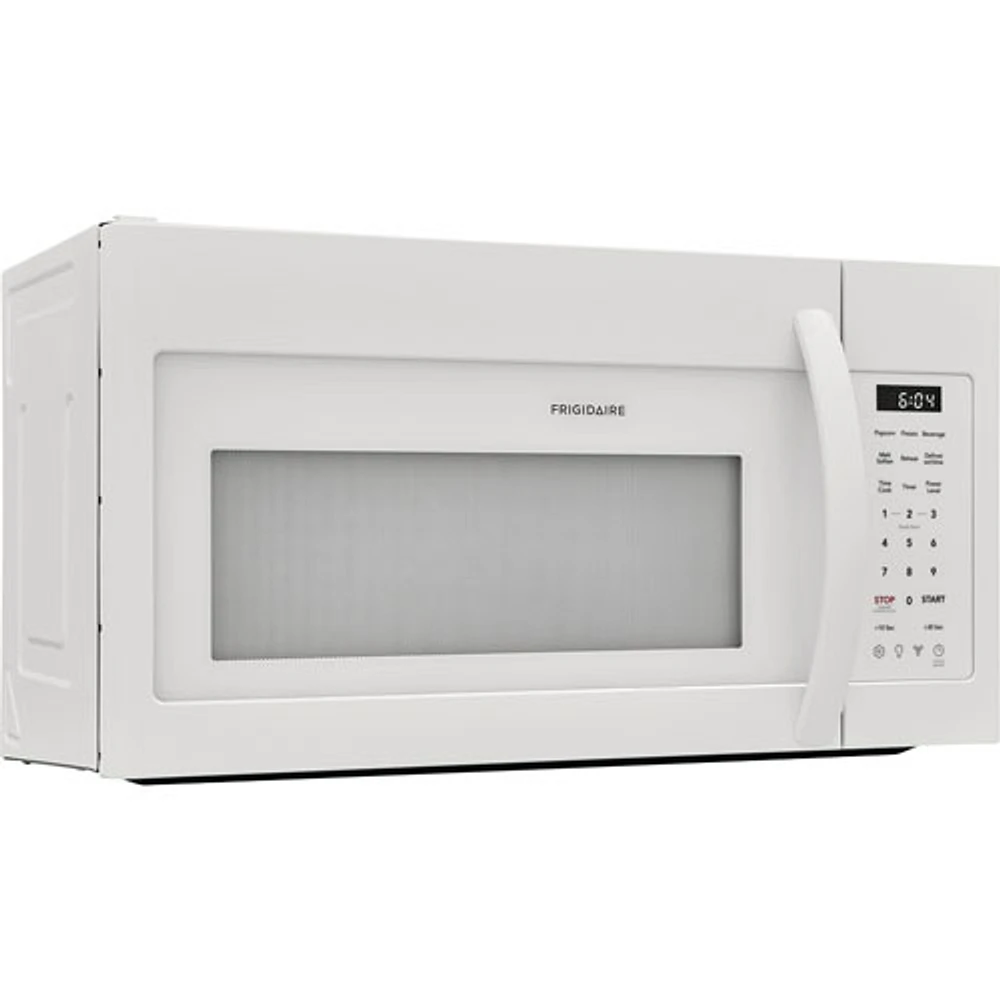 Four à micro-ondes à hotte intégrée de Frigidaire - 1,8 pi³ - Blanc