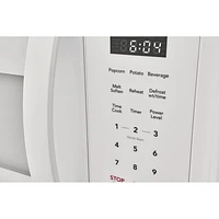 Four à micro-ondes à hotte intégrée de Frigidaire - 1,8 pi³ - Blanc