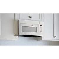 Four à micro-ondes à hotte intégrée de Frigidaire - 1,8 pi³ - Blanc