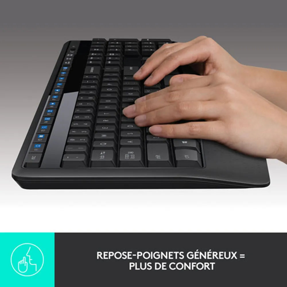 Logitech MK345 Wireless Optical Keyboard & Mouse Combo