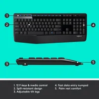 Logitech MK345 Wireless Optical Keyboard & Mouse Combo