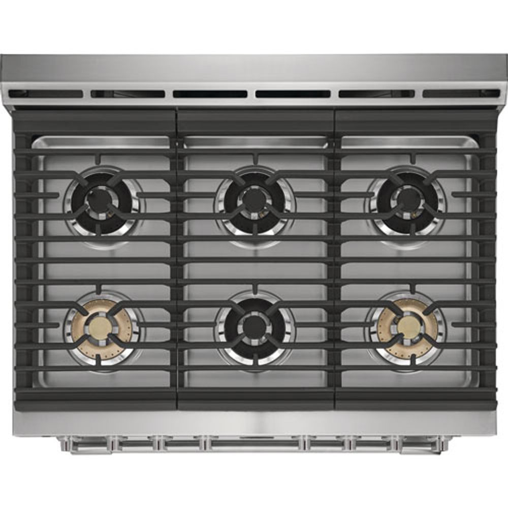 Frigidaire 36" 4.4 Cu. Ft. 6-Burner Freestanding Gas Range (PCFG3670AF) - Smudge-Proof Stainless Steel