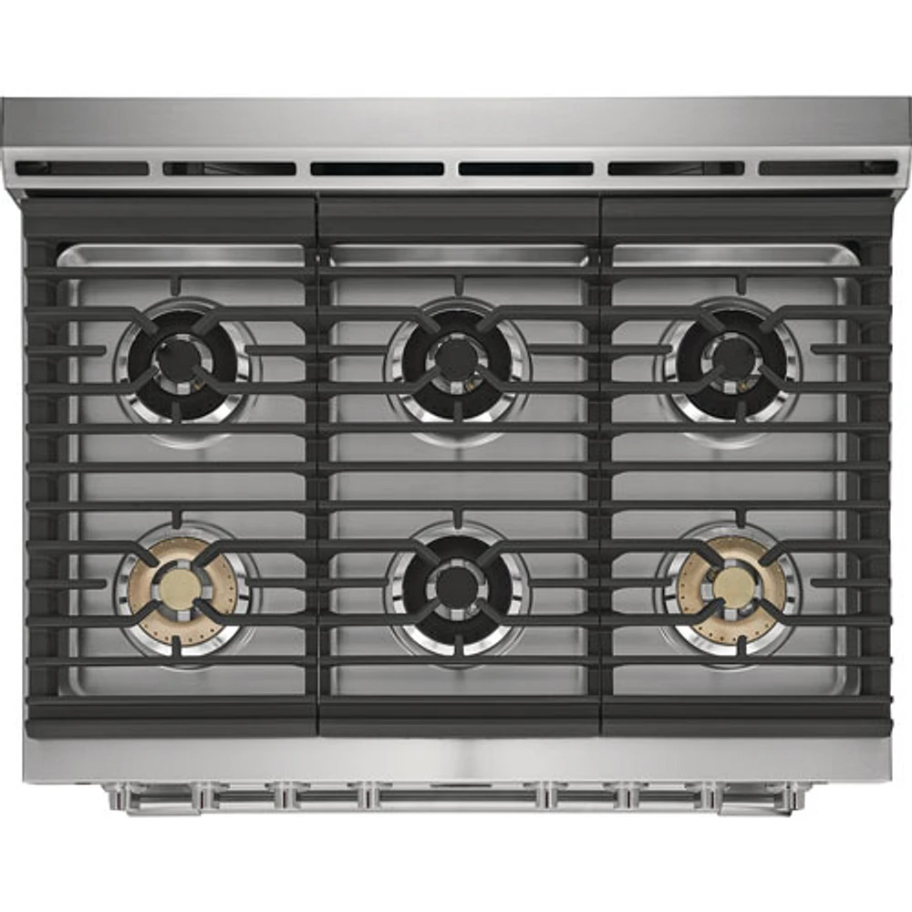 Frigidaire 36" 4.4 Cu. Ft. 6-Burner Freestanding Gas Range (PCFG3670AF) - Smudge-Proof Stainless Steel