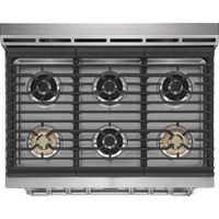 Frigidaire 36" 4.4 Cu. Ft. 6-Burner Freestanding Gas Range (PCFG3670AF) - Smudge-Proof Stainless Steel