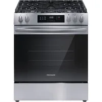 Frigidaire 30" 5.1 Cu. Ft. 5-Burner Freestanding Gas Range (FCFG3062AS) - Stainless Steel