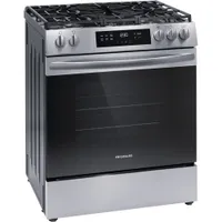 Frigidaire 30" 5.1 Cu. Ft. 5-Burner Freestanding Gas Range (FCFG3062AS) - Stainless Steel