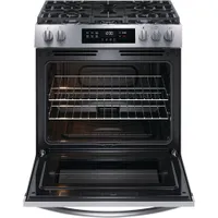 Frigidaire 30" 5.1 Cu. Ft. 5-Burner Freestanding Gas Range (FCFG3062AS) - Stainless Steel