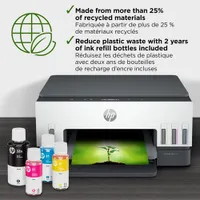 HP Smart Tank 6001 Wireless All-In-One Supertank Inkjet Printer - Up to 2 Years of Ink Included*