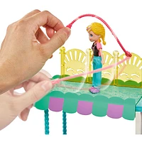 Mattel Polly Pocket Sweet Adventures Rainbow Mall Playset