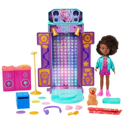 Mattel Karma World Bedroom to Stage Doll Playset