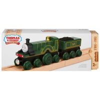 Mattel Thomas & Friends Push-Along Toy Train - Emily Engine & Car