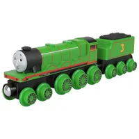 Mattel Thomas & Friends Push-Along Toy Train - Henry Engine & Car