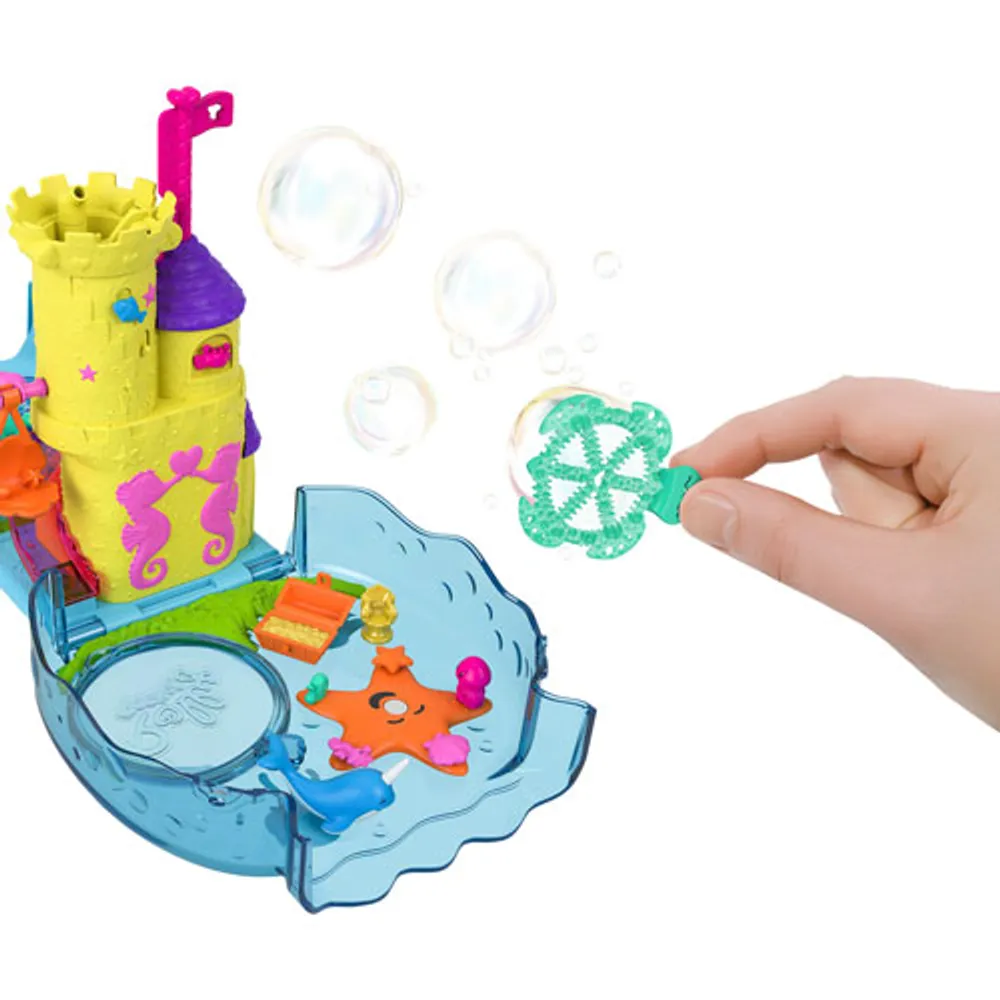 Mattel Polly Pocket Bubble Aquarium Playset