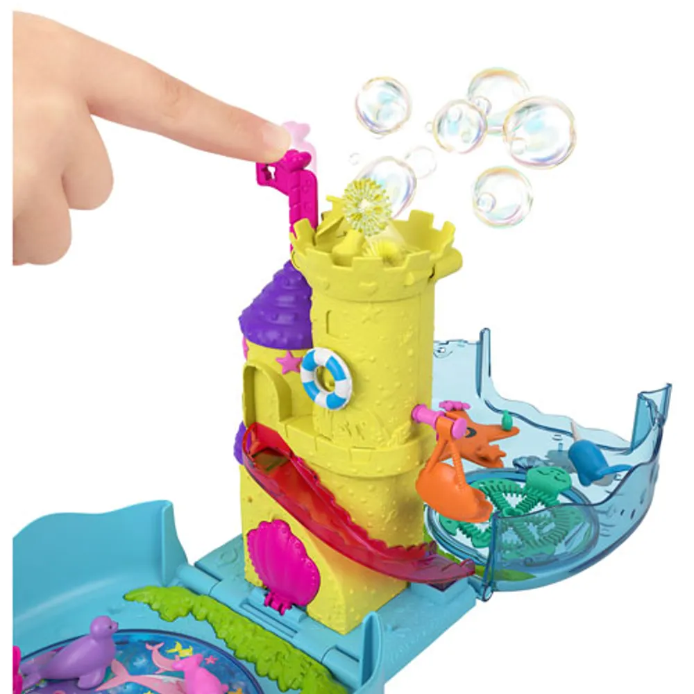 Mattel Polly Pocket Bubble Aquarium Playset