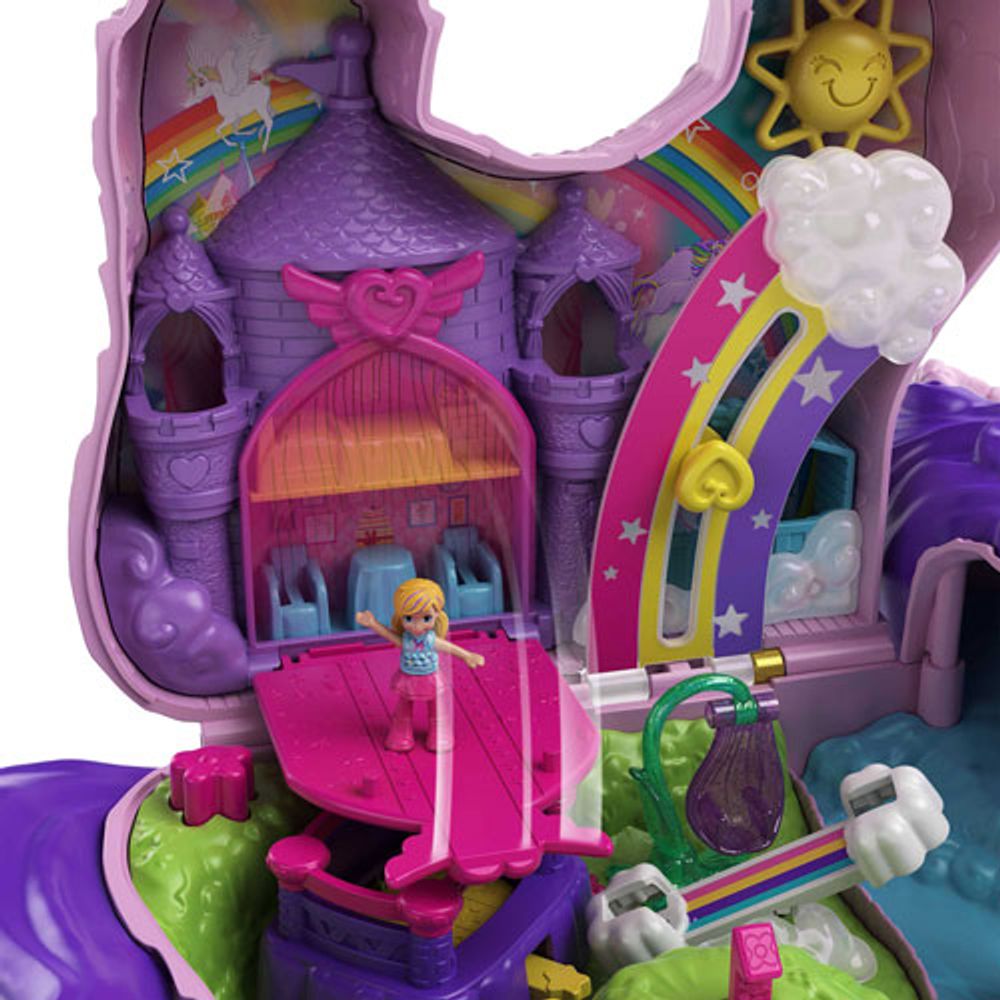 Mattel Polly Pocket Unicorn Party Playset