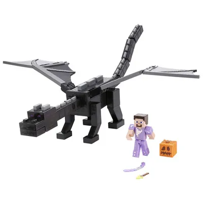 Ensemble de jouets Minecraft Ultimate Ender Dragon de Mattel