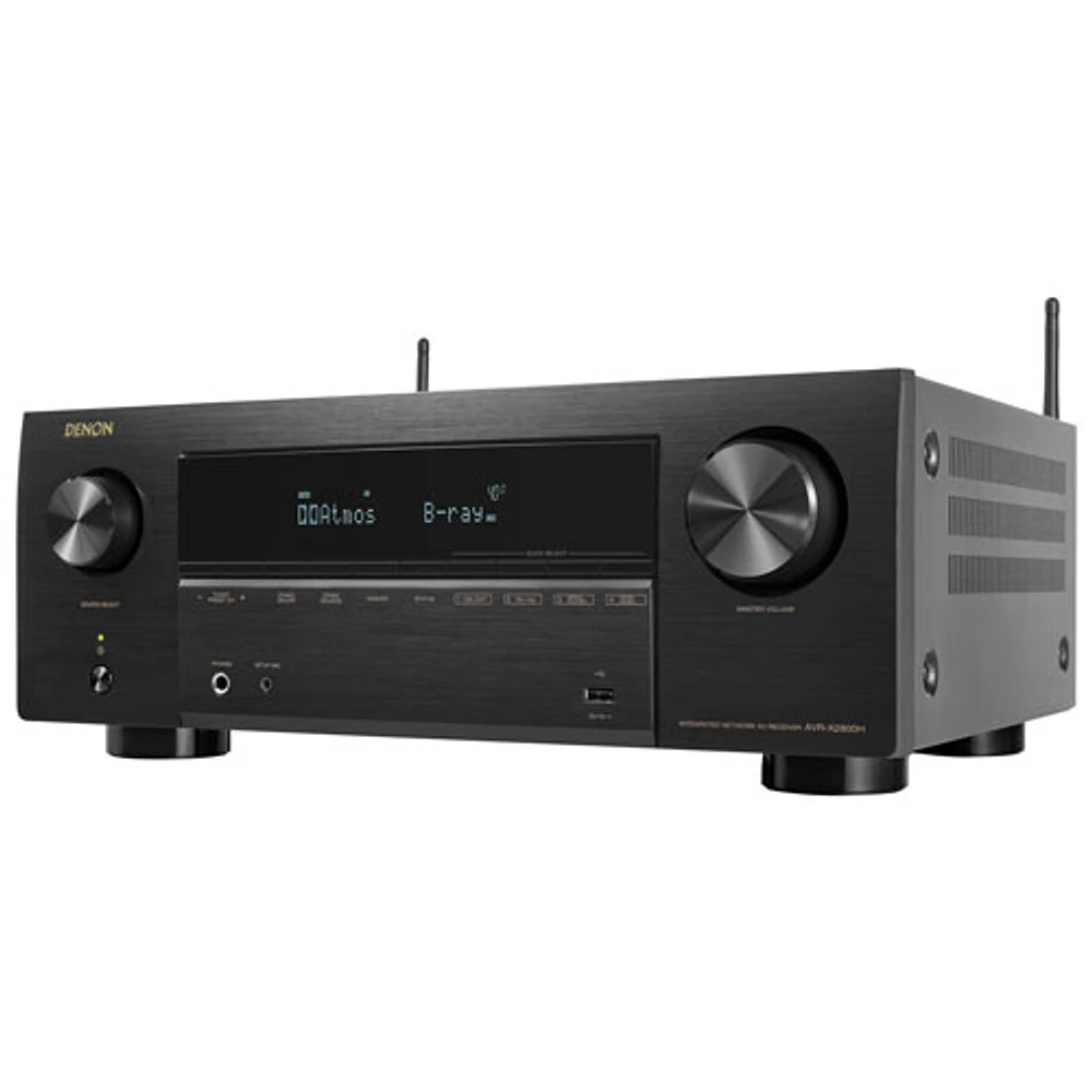 Récepteur AV réseau UHD 8K 7.2 canaux AVR-X2800H de Denon