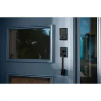 Schlage Encode Wifi Smart Lock Deadbolt & Door Handleset - Matte Black - Only at Best Buy