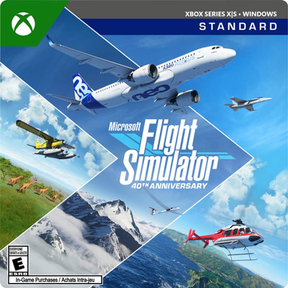 Microsoft Flight Simulator 40th Anniversary Edition (Xbox Series X|S) - Digital Download