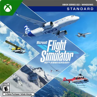 Microsoft Flight Simulator 40th Anniversary Edition (Xbox Series X|S) - Téléchargement numérique