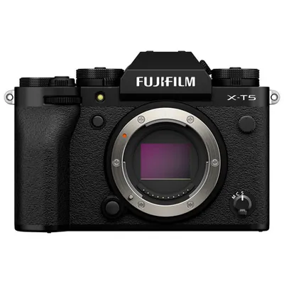 Appareil photo sans miroir X-T5 de Fujifilm (boîtier seulement) - Noir